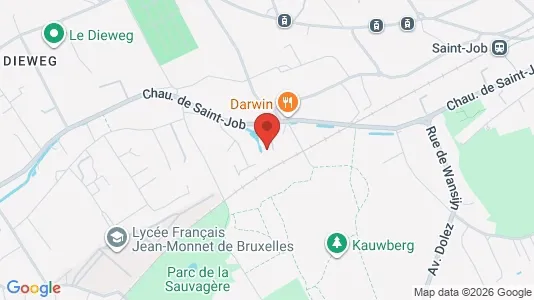 Apartments for rent i Brussels Ukkel - kort over placeringen