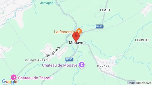 Houses for rent i Modave - kort over placeringen