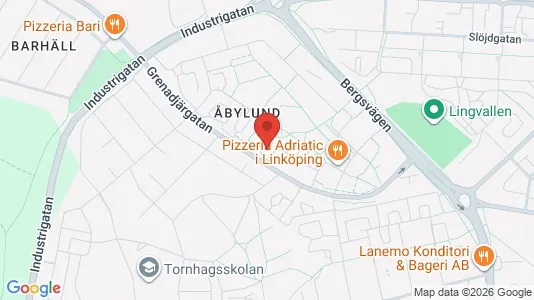 Apartments for rent i Linköping - kort over placeringen