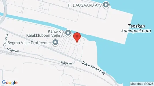 Apartments for rent i Vejle Center - kort over placeringen