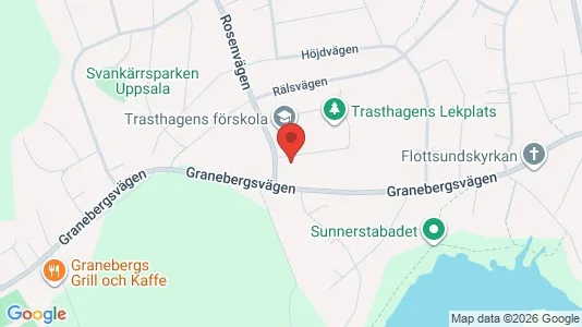 Apartments for rent i Uppsala - kort over placeringen