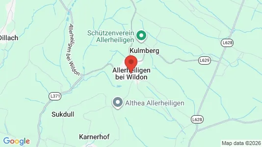 Apartments for rent i Allerheiligen bei Wildon - kort over placeringen