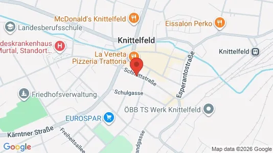 Apartments for rent i Fohnsdorf - kort over placeringen