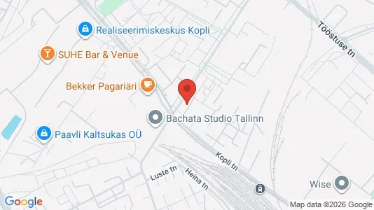 Apartments for rent i Tallinn Kesklinna - kort over placeringen
