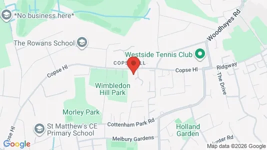 Apartments for rent i London SW20 - kort over placeringen