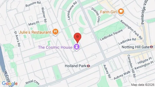 Apartments for rent i London W11 - kort over placeringen