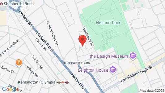 Apartments for rent i London W14 - kort over placeringen