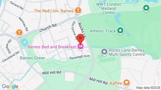 Apartments for rent i London SW13 - kort over placeringen