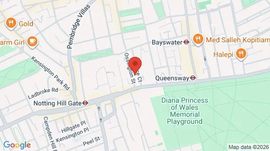 Apartments for rent i London W2 - kort over placeringen