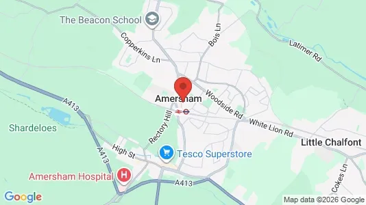Apartments for rent i Amersham - Buckinghamshire - kort over placeringen