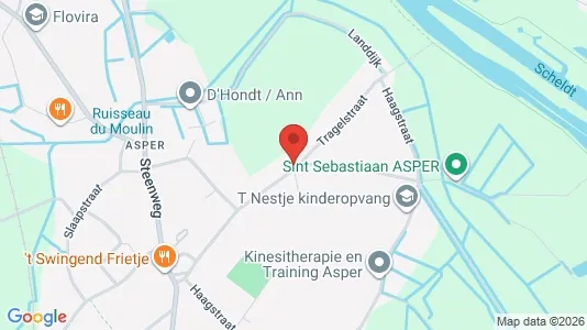 Apartments for rent i Gavere - kort over placeringen