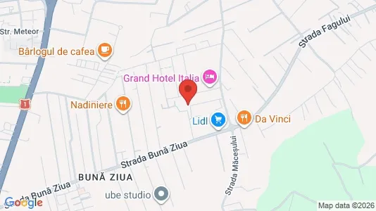 Apartments for rent i Cluj-Napoca - kort over placeringen