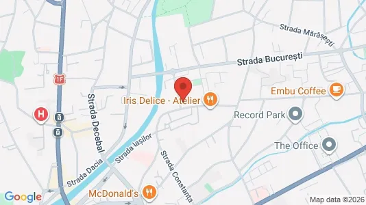 Apartments for rent i Cluj-Napoca - kort over placeringen