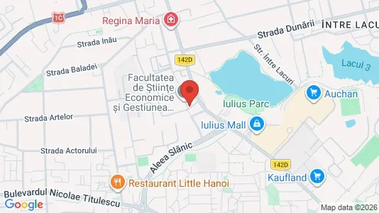 Apartments for rent i Cluj-Napoca - kort over placeringen