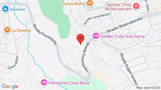 Apartments for rent i Cluj-Napoca - kort over placeringen