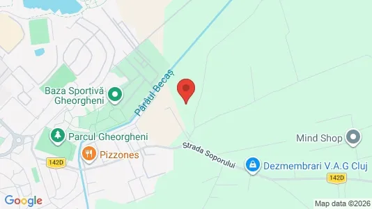 Apartments for rent i Cluj-Napoca - kort over placeringen