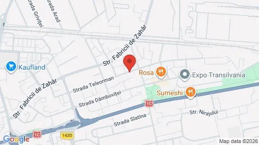 Apartments for rent i Cluj-Napoca - kort over placeringen