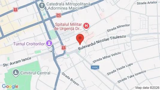 Apartments for rent i Cluj-Napoca - kort over placeringen