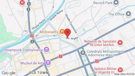 Apartments for rent i Cluj-Napoca - kort over placeringen