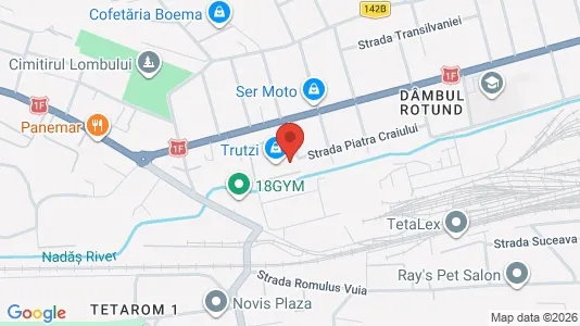 Apartments for rent i Cluj-Napoca - kort over placeringen