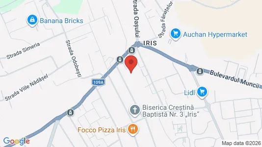 Apartments for rent i Cluj-Napoca - kort over placeringen
