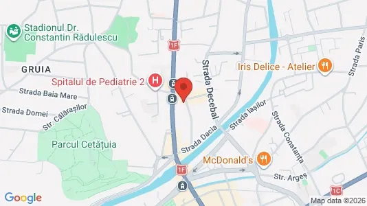 Apartments for rent i Cluj-Napoca - kort over placeringen