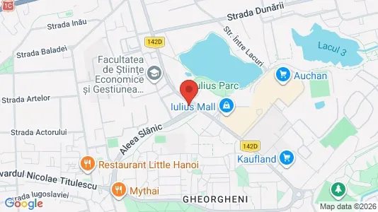 Apartments for rent i Cluj-Napoca - kort over placeringen