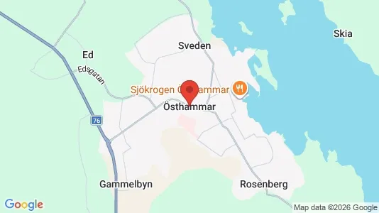 Apartments for rent i Östhammar - kort over placeringen
