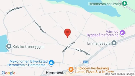 Apartments for rent i Värmdö - kort over placeringen