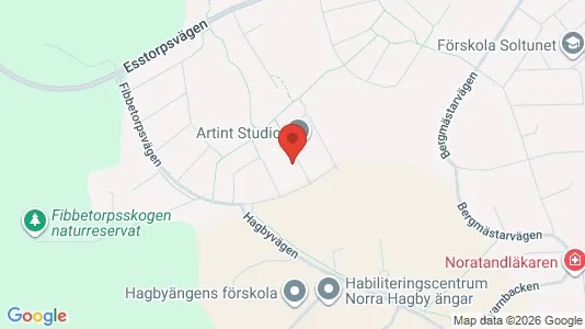 Apartments for rent i Nora - kort over placeringen