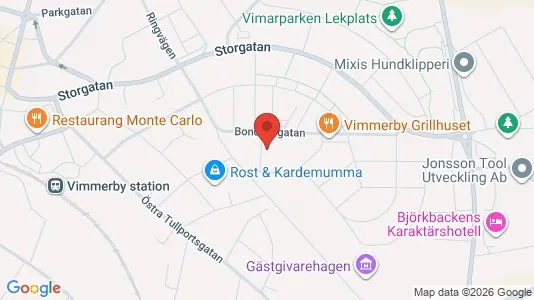 Apartments for rent i Vimmerby - kort over placeringen