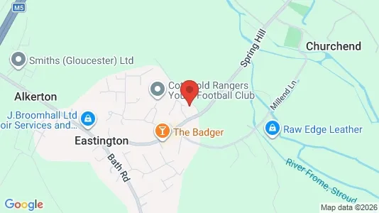 Apartments for rent i Stonehouse - Gloucestershire - kort over placeringen