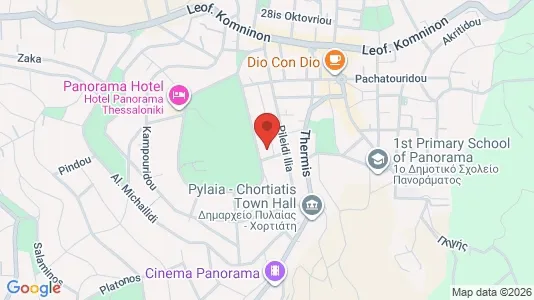 Apartments for rent i Pylaia-Chortiatis - kort over placeringen