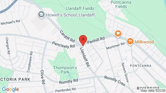 Apartments for rent i Cardiff - South Glamorgan - kort over placeringen