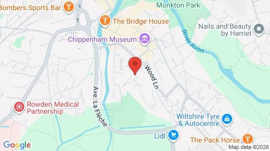 Apartments for rent i Chippenham - Wiltshire - kort over placeringen
