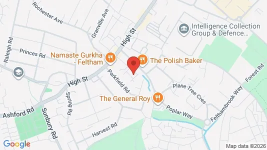 Apartments for rent i Feltham - Middlesex - kort over placeringen