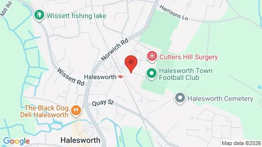 Apartments for rent i Halesworth - Suffolk - kort over placeringen