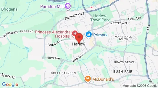Apartments for rent i Harlow - Essex - kort over placeringen