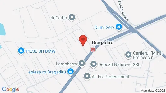 Apartments for rent i Bragadiru - kort over placeringen