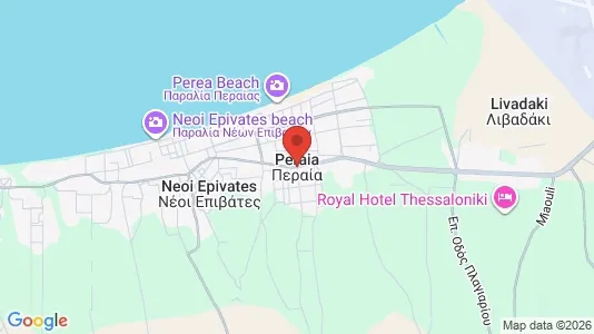 Houses for rent i Thermaikos - kort over placeringen