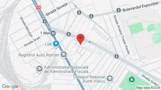 Apartments for rent i Bucharest - Sectorul 1 - kort over placeringen