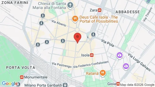Apartments for rent i Milano Zona 9 - Porta Garibaldi, Niguarda - kort over placeringen
