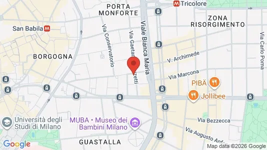 Apartments for rent i Milano Zona 1 - Centro storico - kort over placeringen