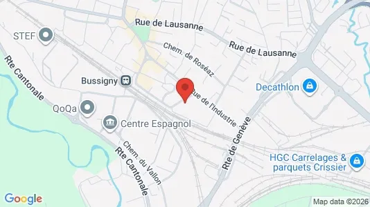 Apartments for rent i Ouest Lausannois - kort over placeringen
