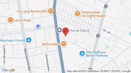 Apartments for rent i Berlin Pankow - kort over placeringen