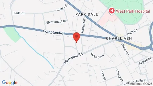 Apartments for rent i Wolverhampton - West Midlands - kort over placeringen