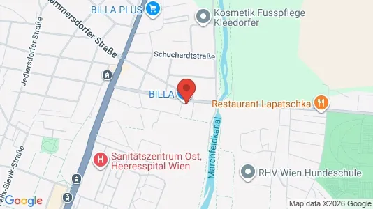 Apartments for rent i Vienna Floridsdorf - kort over placeringen