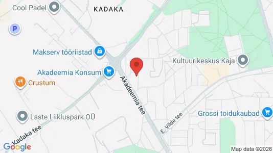 Apartments for rent i Tallinn Kesklinna - kort over placeringen