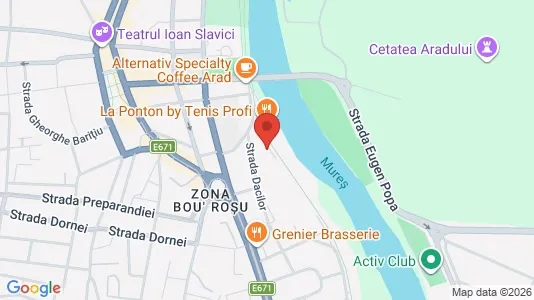 Apartments for rent i Arad - kort over placeringen