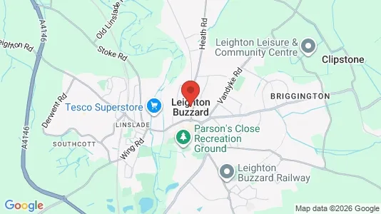 Houses for rent i Leighton Buzzard - Bedfordshire - kort over placeringen